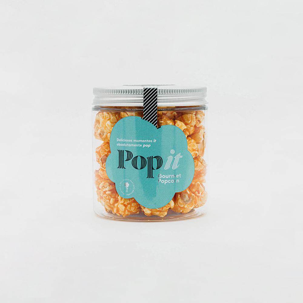 bote pequeño palomitas mandarina