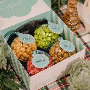 Caja bolas popit navidad
