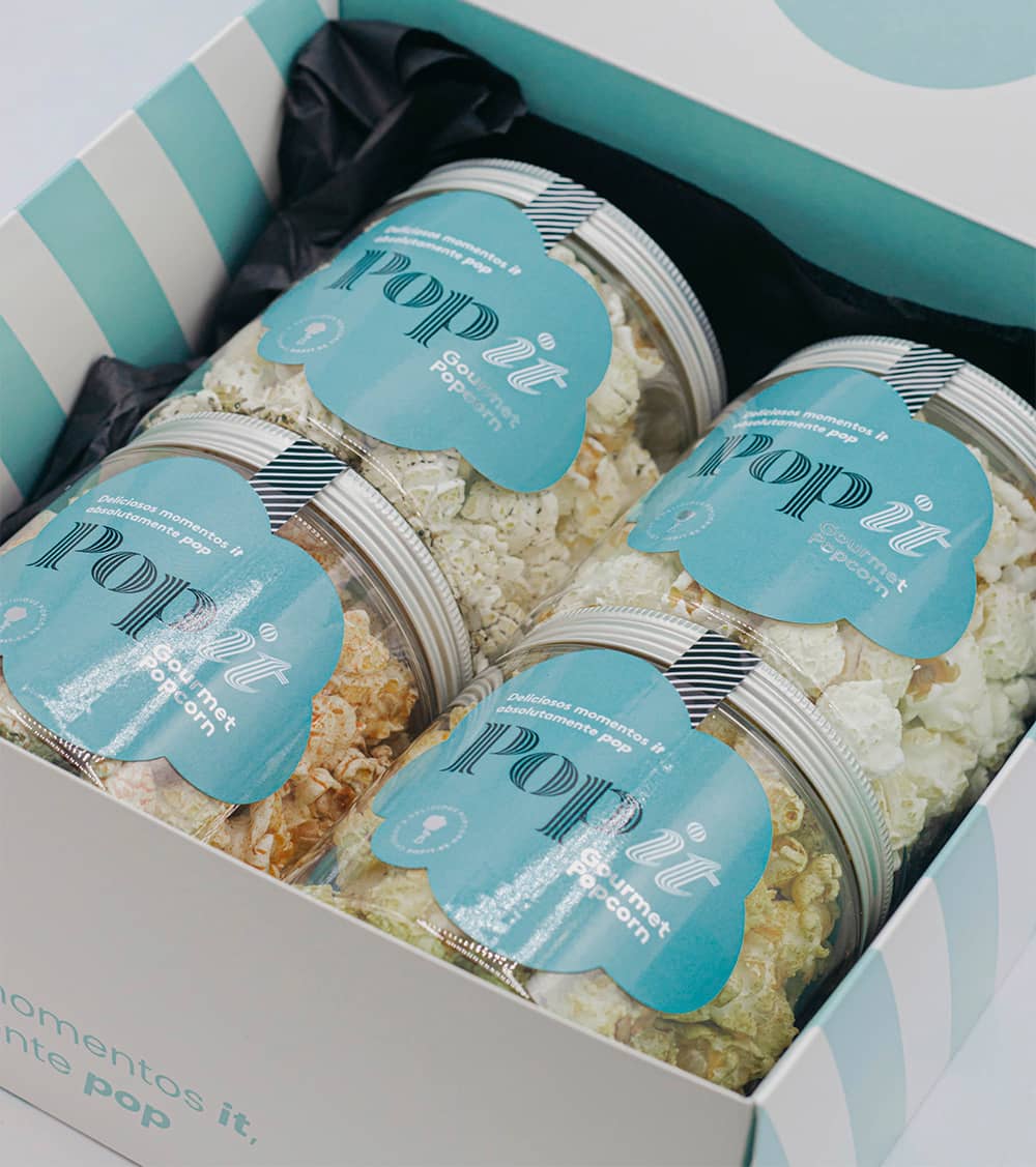 pack gourmet palomitas sabores del mundo