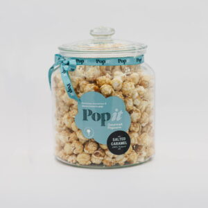 Bombonera con palomitas gourmet