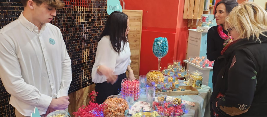 mle popit bar palomitas gourmet mujeres lideres educacion