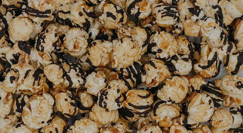 como hacer palomitas de chocolate