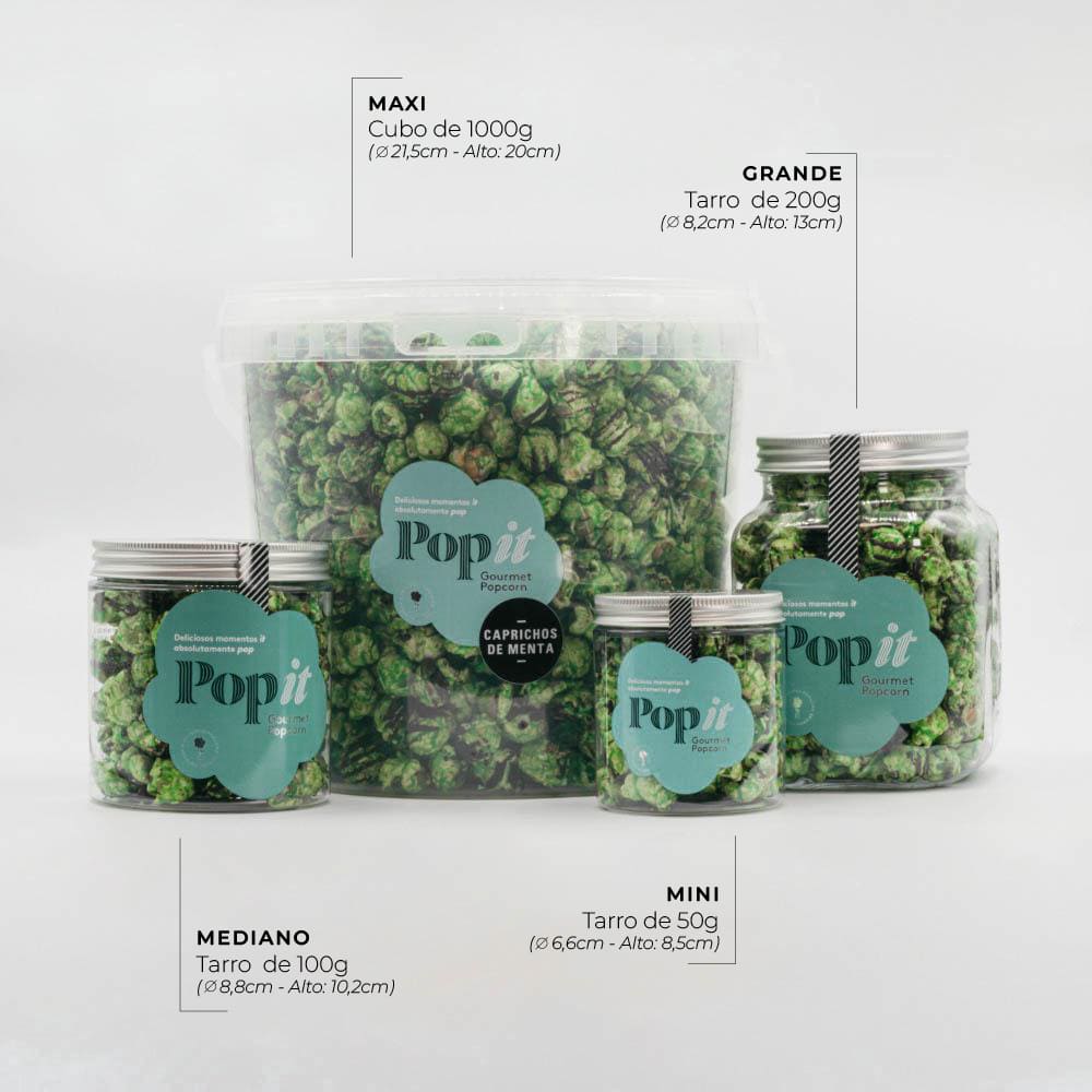 palomitas menta chocolate