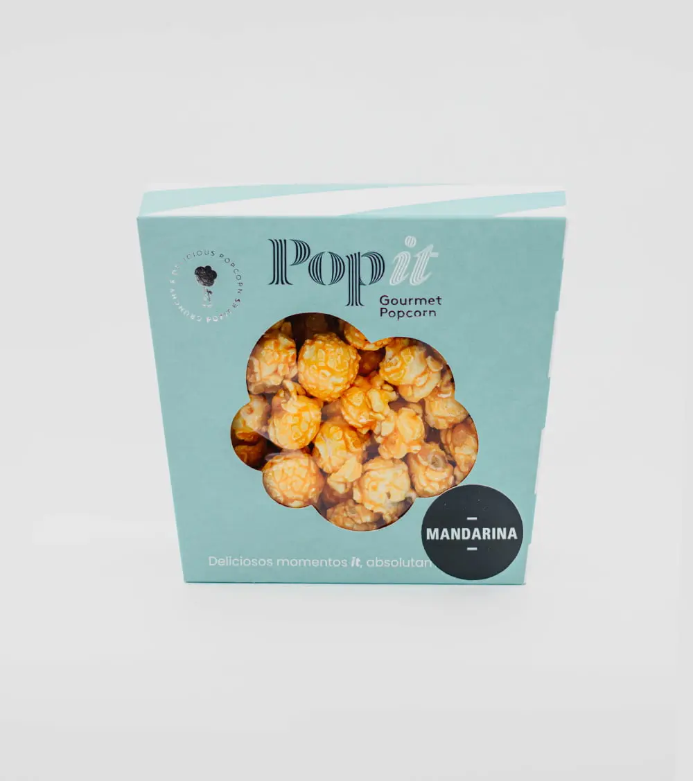 palomitas sabor a mandarina