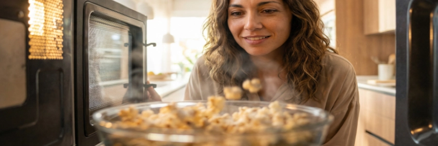 hacer palomitas al microndas