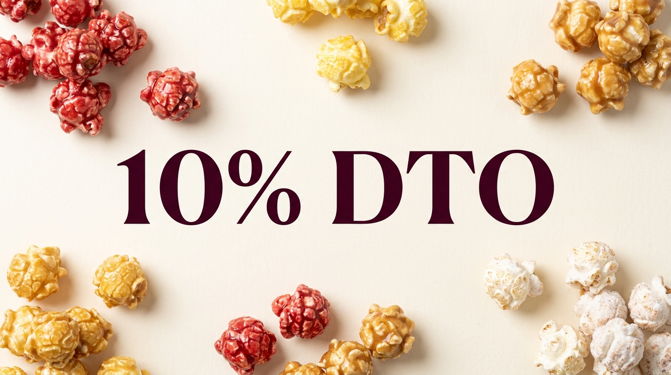 10% de descuento en palomitas gourmet Popit